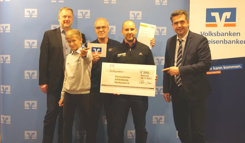 Hanseatischer Athletikclub Stralsund belegte 4. Platz bei "Großer Stern des Sports" in Silber 2021